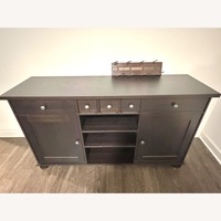 Ashley Furniture Dark Brown Bar Cart