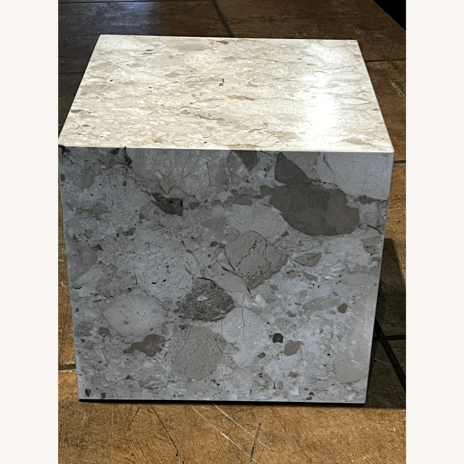 Plinth Natural Stone Side Table - image-3