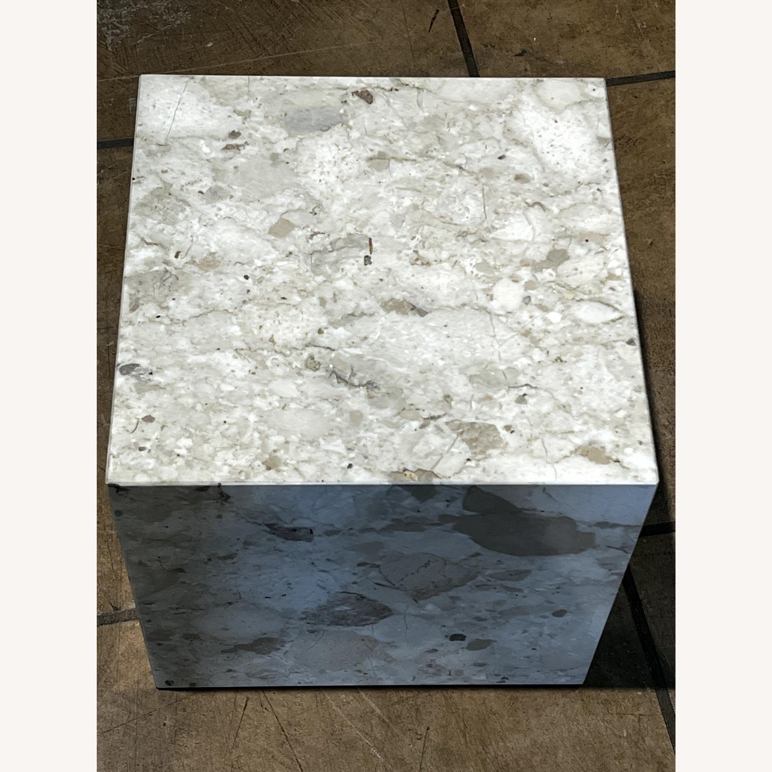 Plinth Natural Stone Side Table - image-4