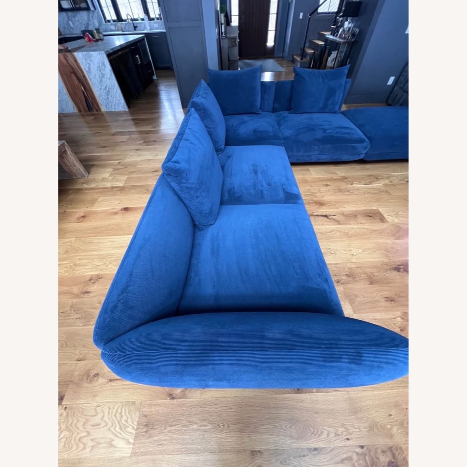 Bo Concept Salamanca Blue Fabric 3+ Piece Sectional - image-2