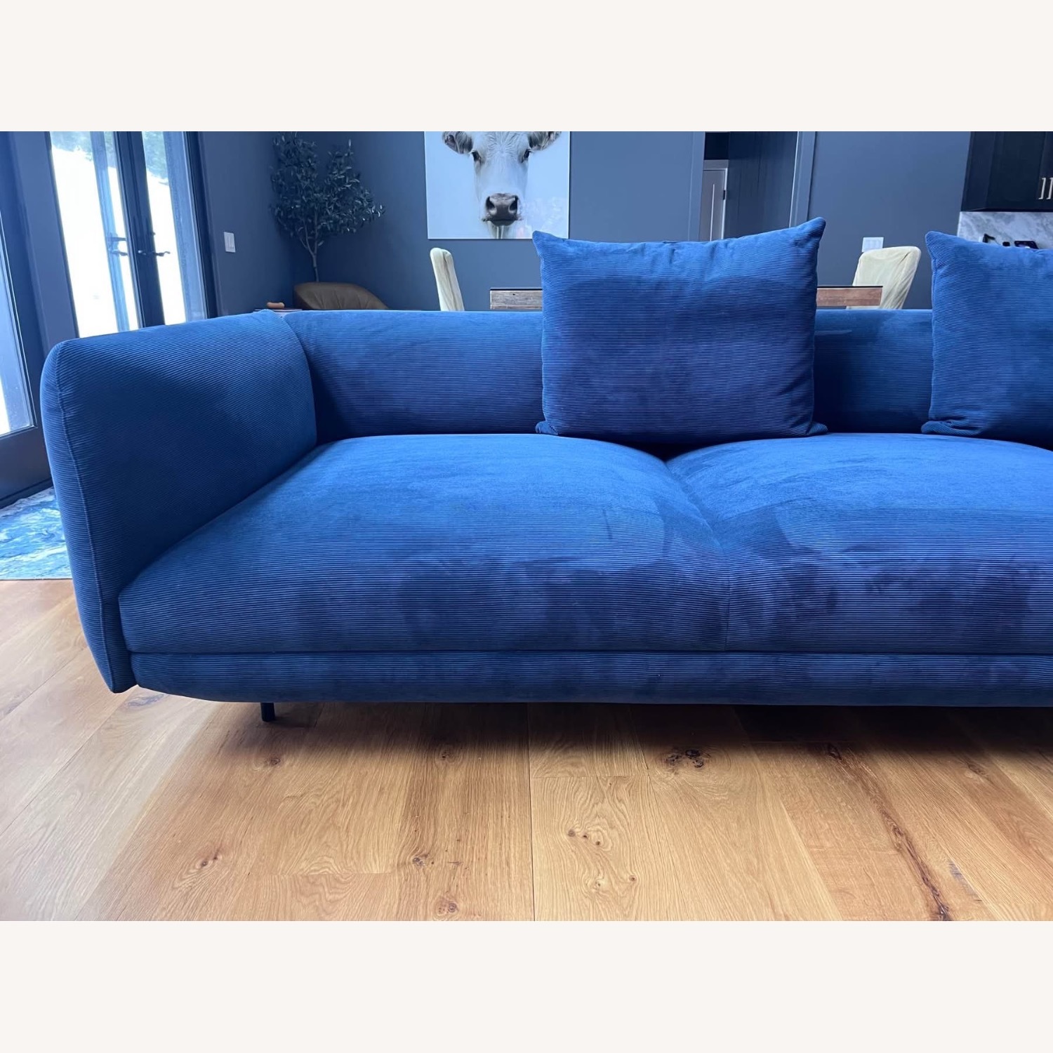 Bo Concept Salamanca Blue Fabric 3+ Piece Sectional - image-3