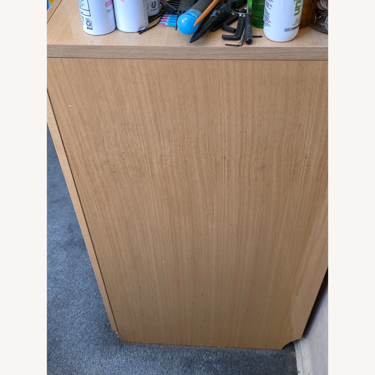 Seaman's Furniture Light Brown Dresser W Mirror  - image-5