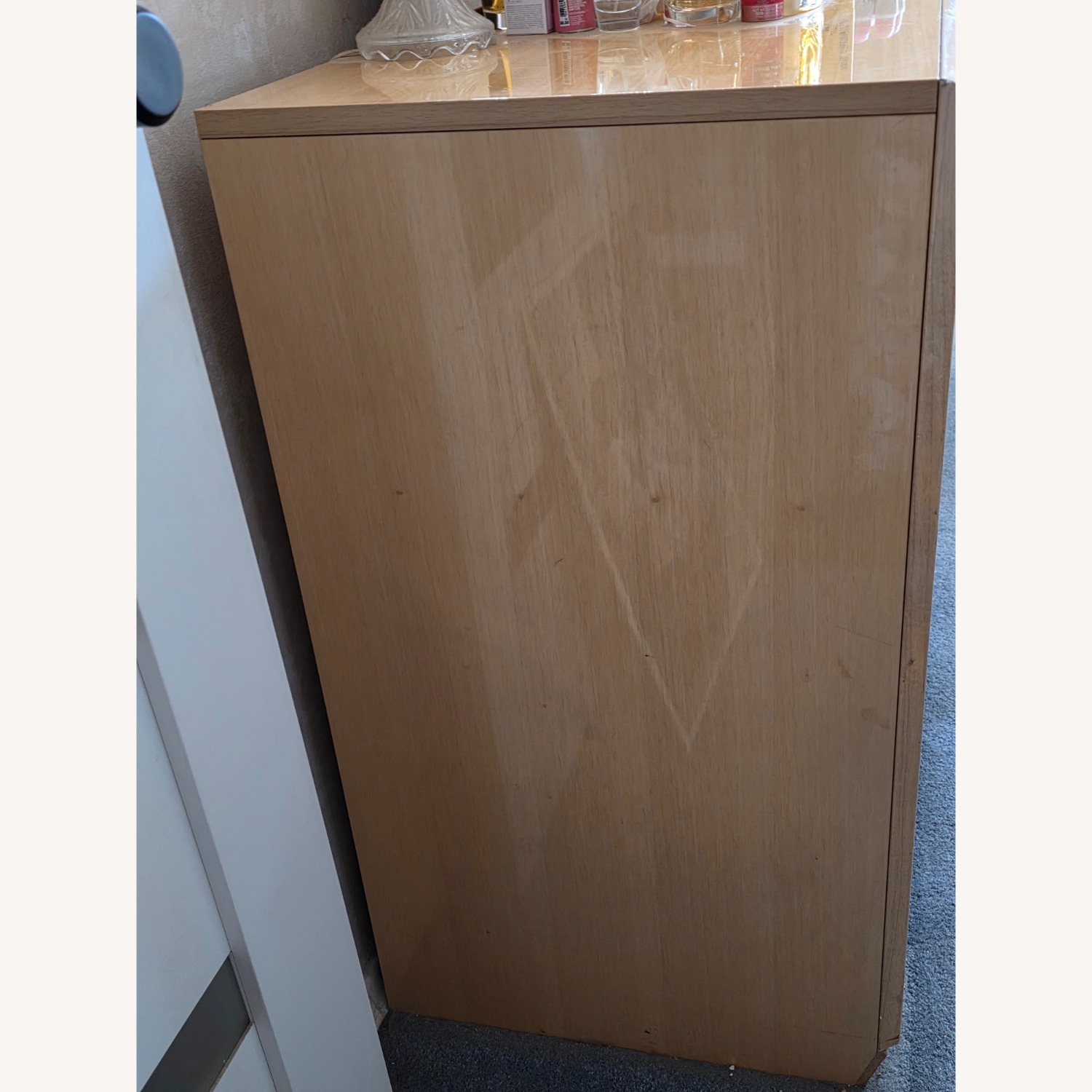 Seaman's Furniture Light Brown Dresser W Mirror  - image-3