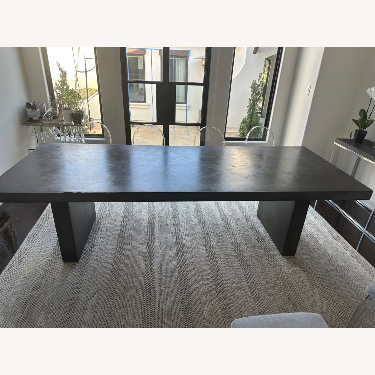 Cabrera Waxed Concrete Rectangular Dining Table - image-3