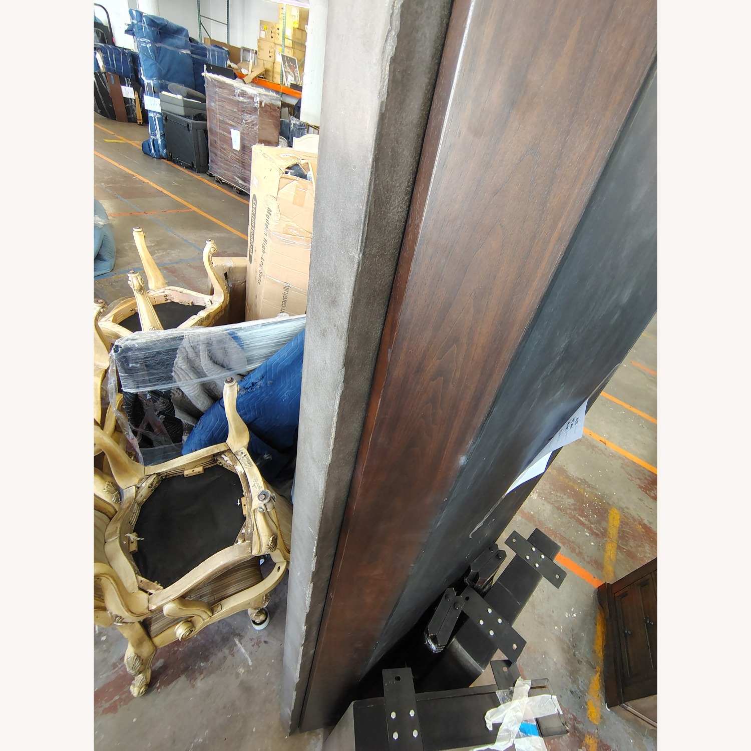 Cabrera Waxed Concrete Rectangular Dining Table - image-5