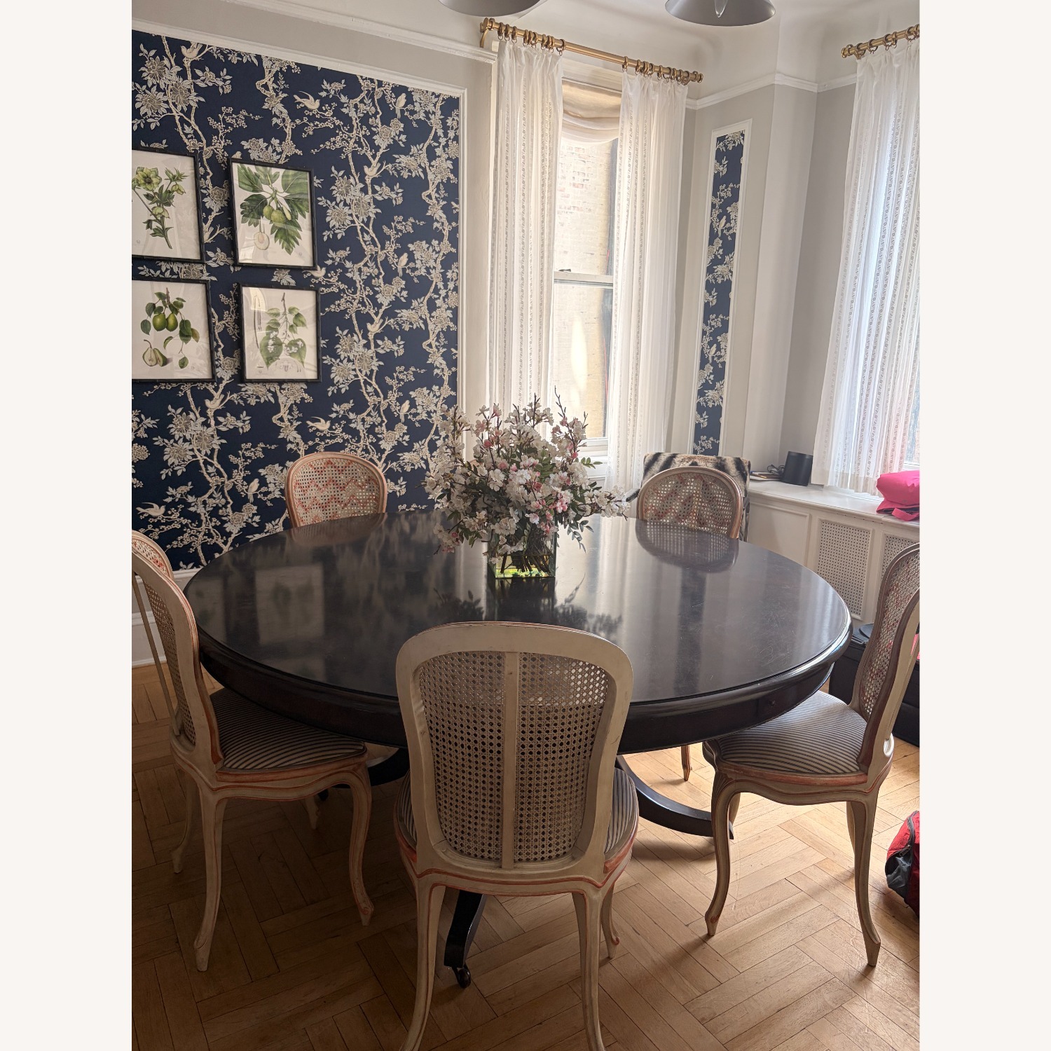 Vintage/Antique Dark Brown Dining Table - image-2