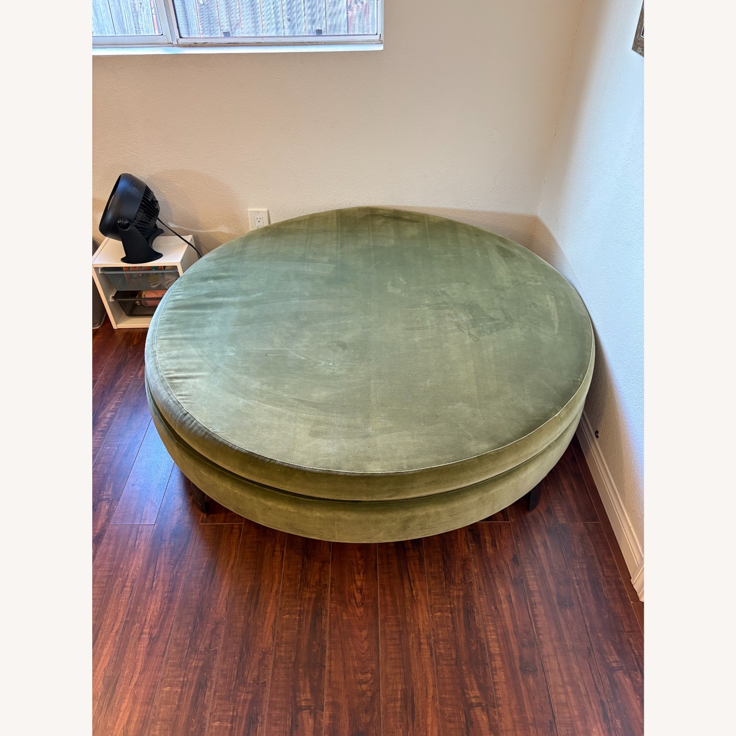 B&B Italia Velvet Ottoman/Pouf - image-2