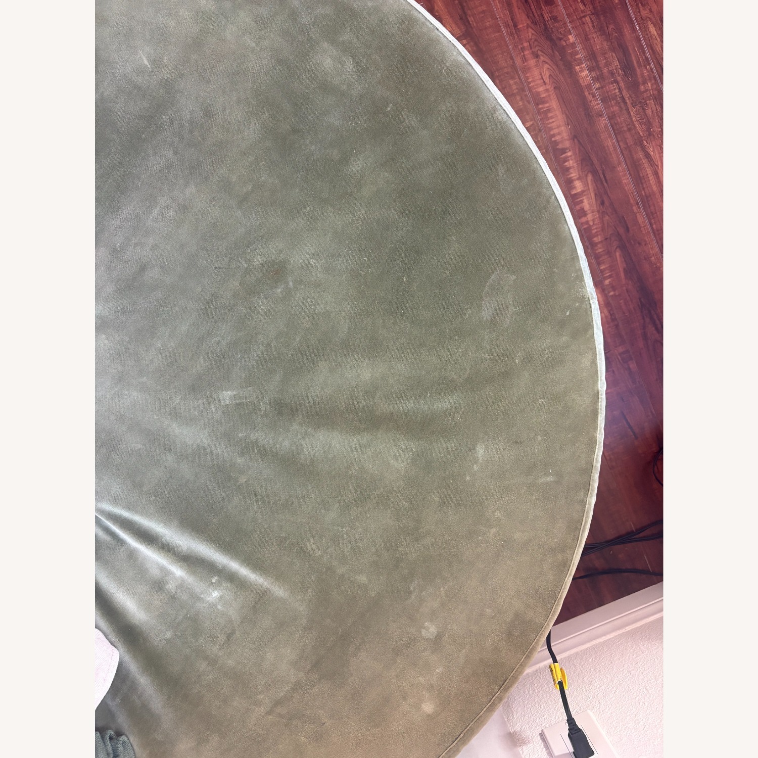 B&B Italia Velvet Ottoman/Pouf - image-3