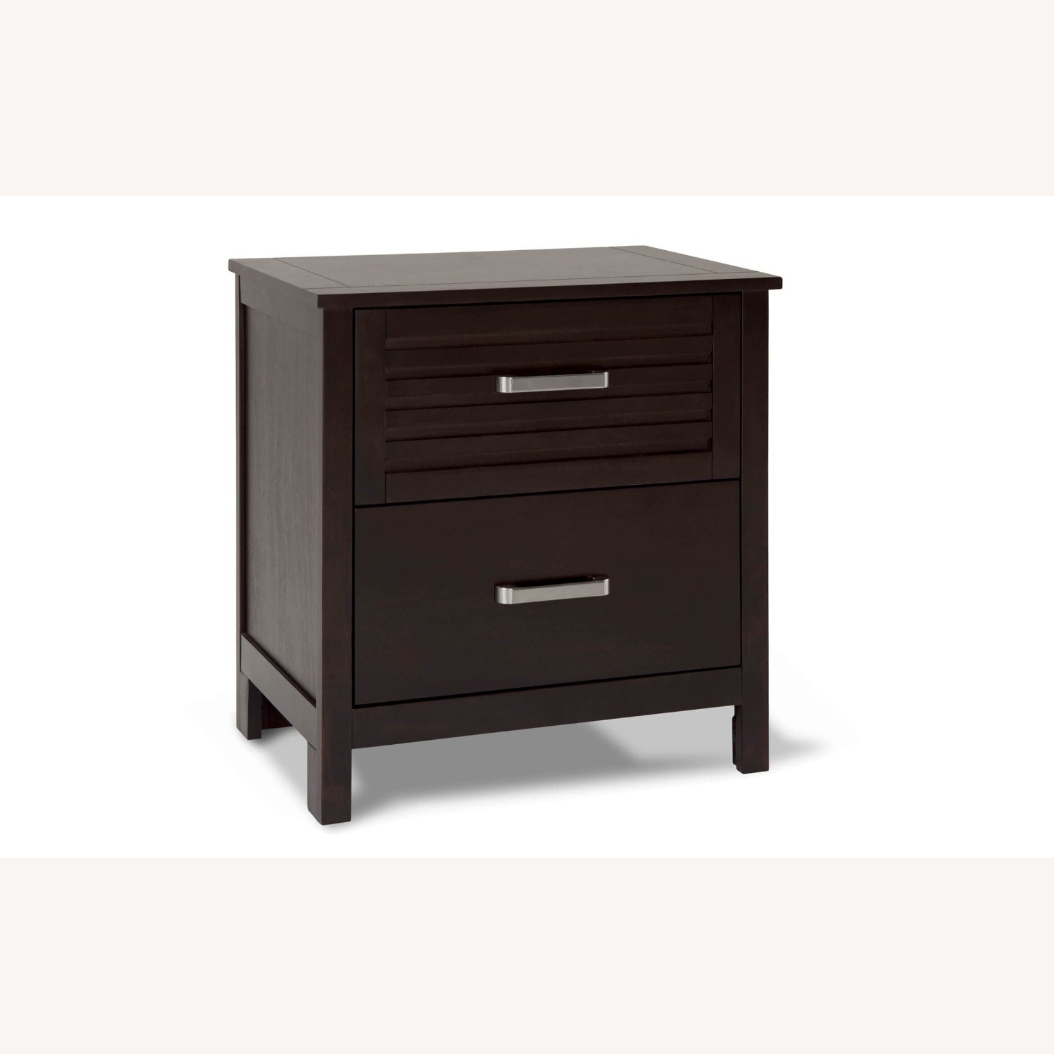 Bob's Discount Furniture Dalton Dark Brown Nightstand - image-0