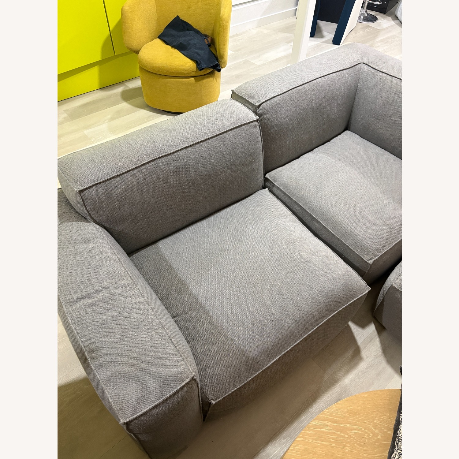 Article Solae Light Gray Fabric 3+ Piece Sectional - image-1