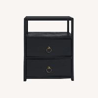 Joss & Main Elin Blue Wood Nightstand