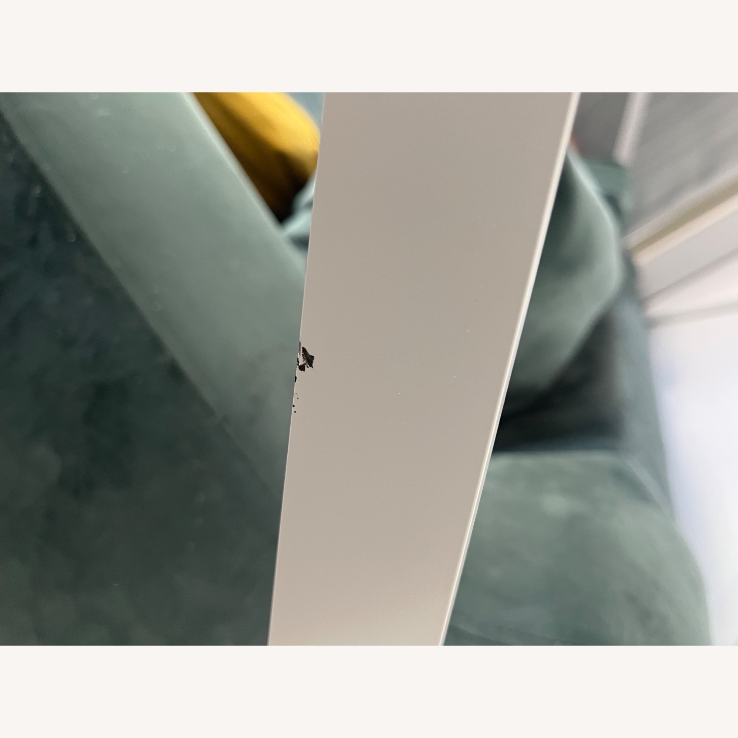 White Metal Full-Size Loft Bed - image-2