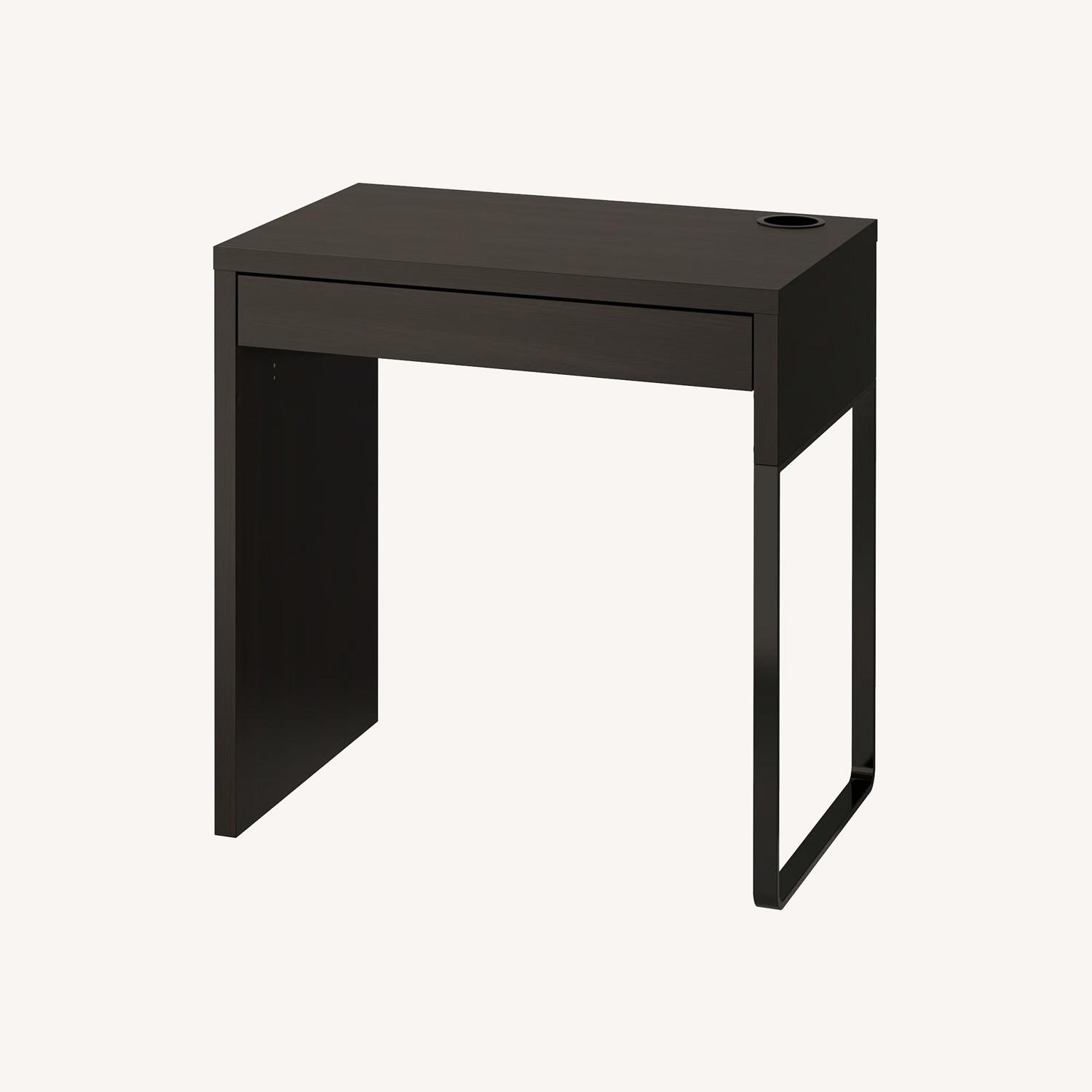 IKEA Dark Brown Wood Desk - Qty 3 - image-0