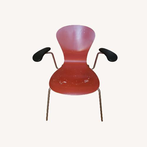 Used Knoll Sprite 2004 Orange Dining Chairs for sale on AptDeco