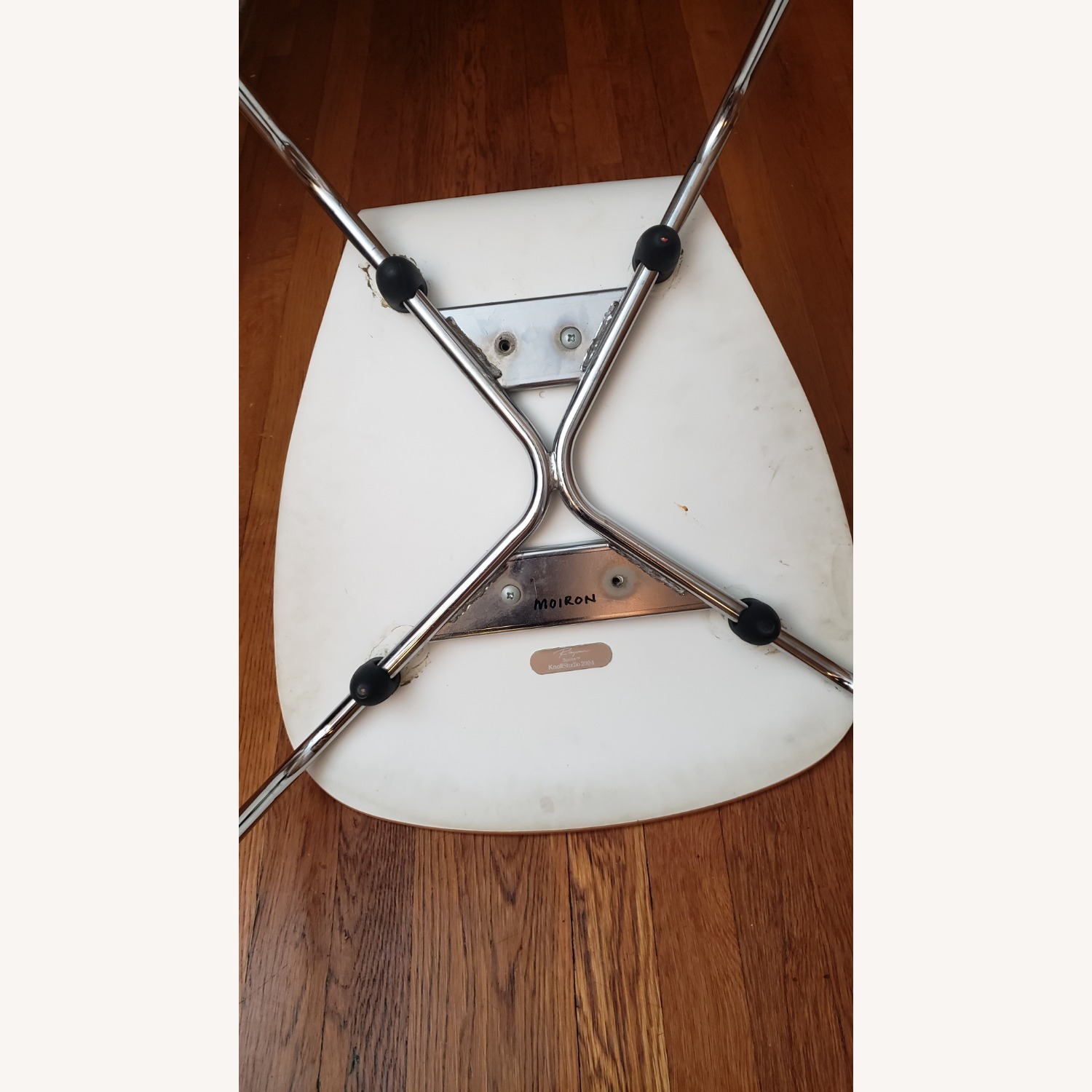 Knoll Sprite 2004 Orange Dining Chairs - image-5