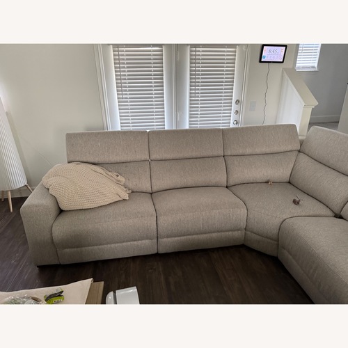 Used Natural 5 Seat Sectional for sale on AptDeco