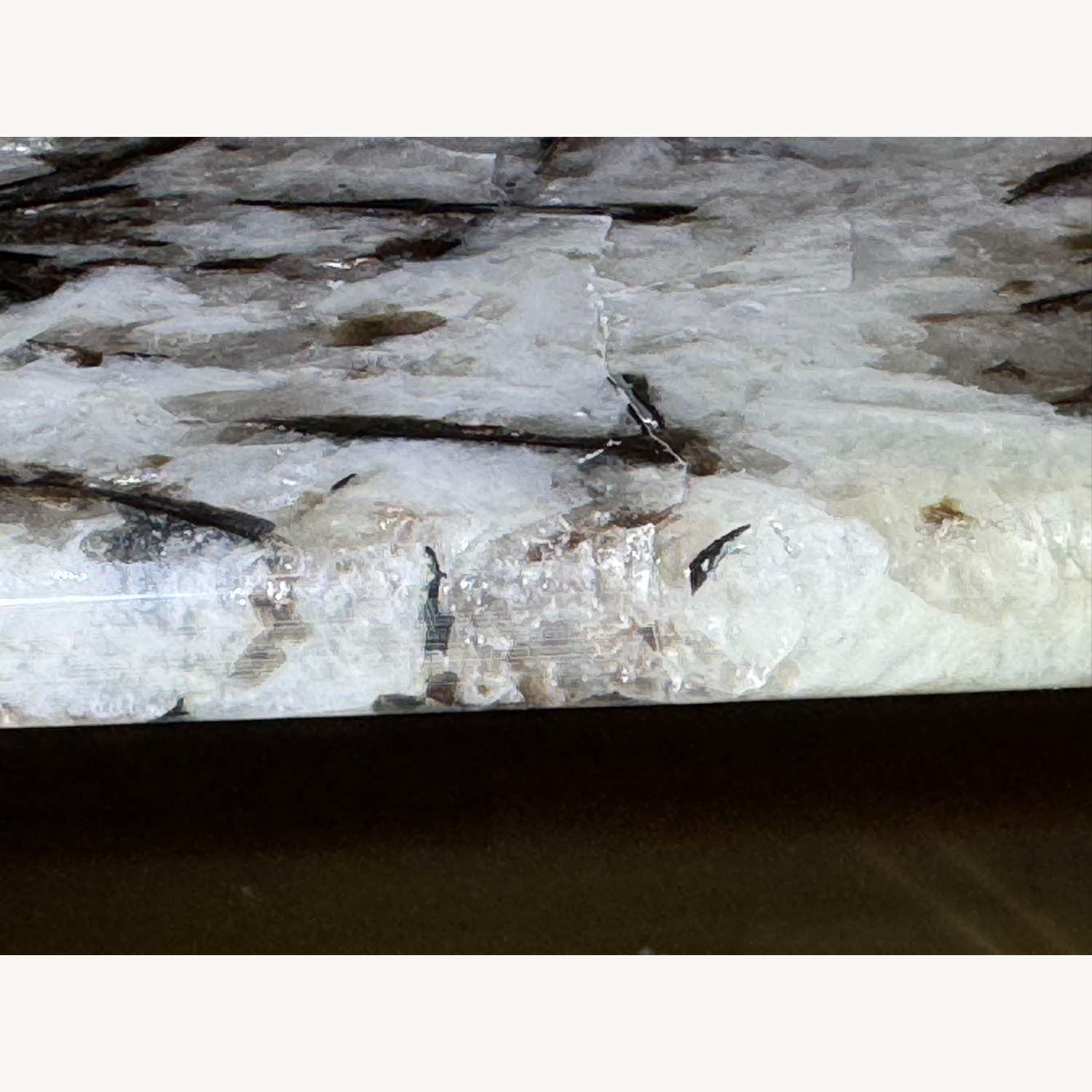 White Marble Coffee Table - image-3