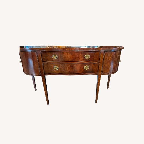 Used Bernhardt Dark Brown Wood Sideboard for sale on AptDeco