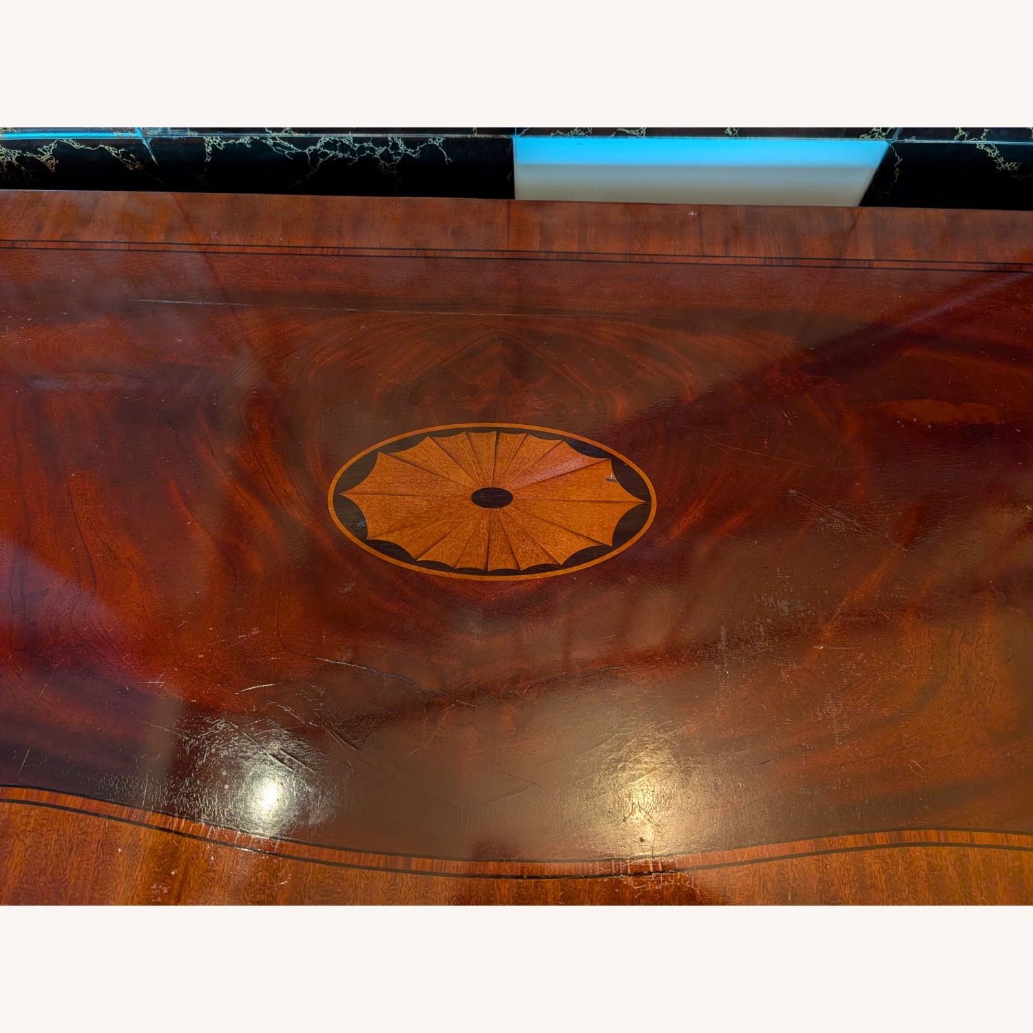 Bernhardt Dark Brown Wood Sideboard - image-7