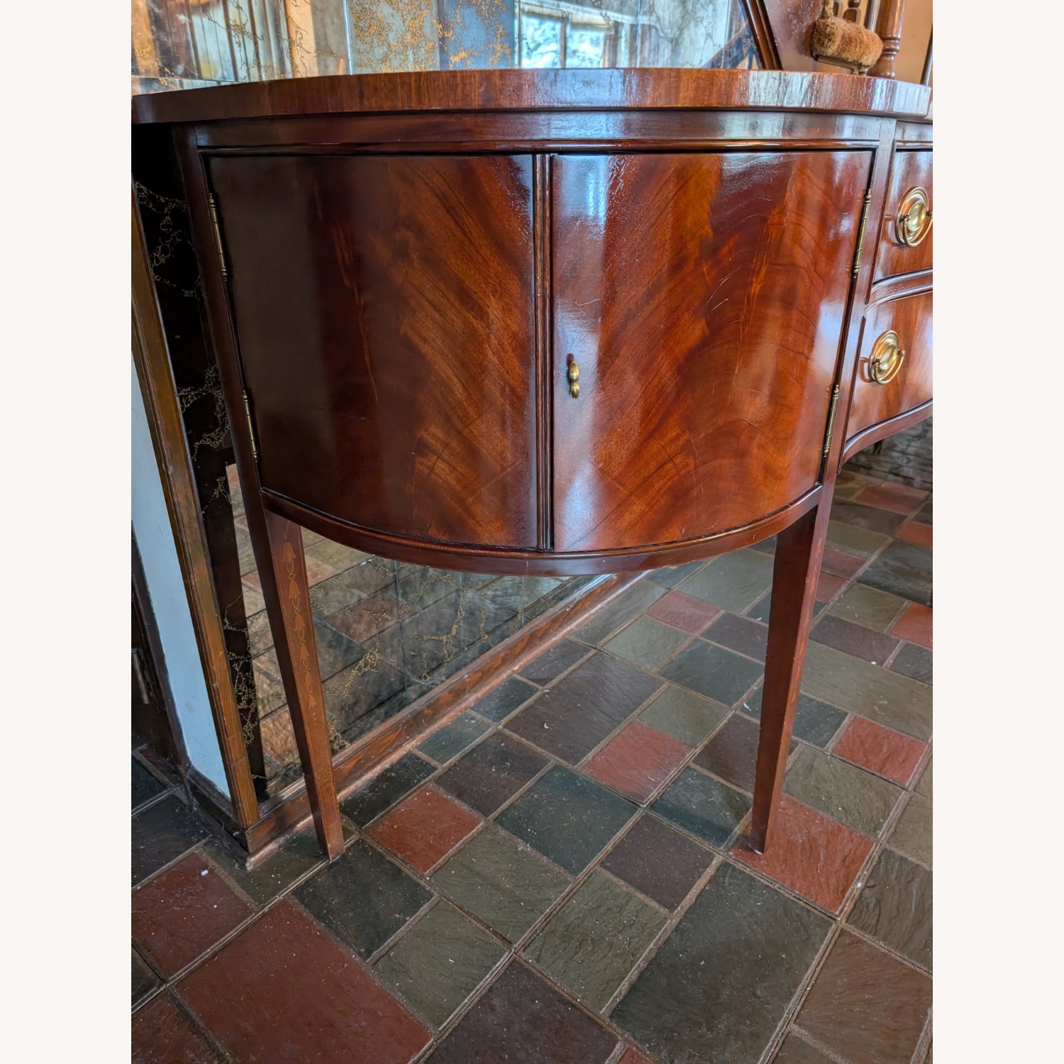 Bernhardt Dark Brown Wood Sideboard - image-3