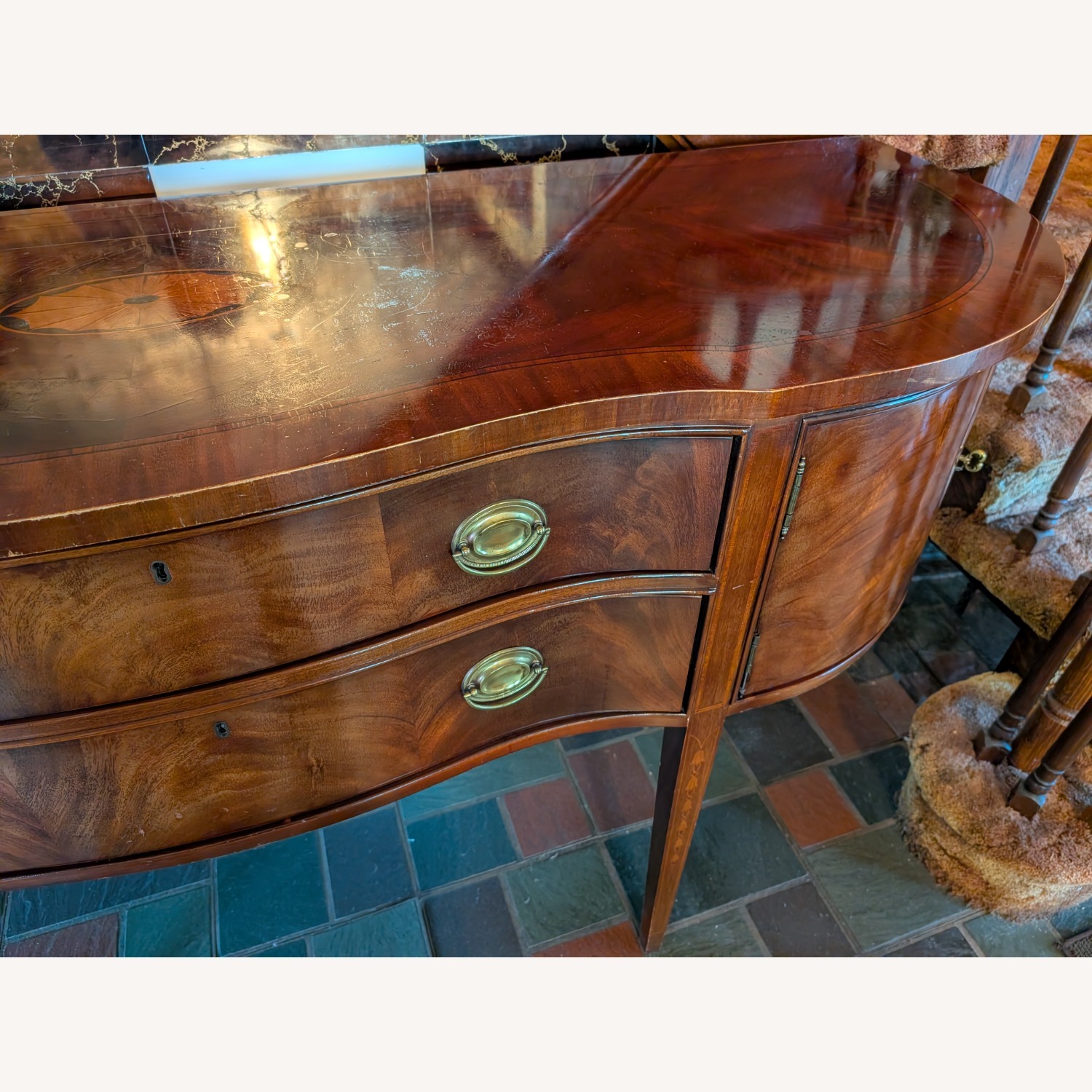 Bernhardt Dark Brown Wood Sideboard - image-4
