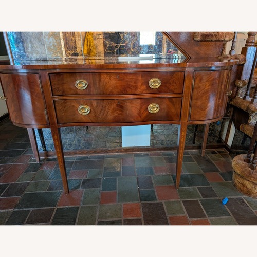 Used Bernhardt Dark Brown Wood Sideboard for sale on AptDeco