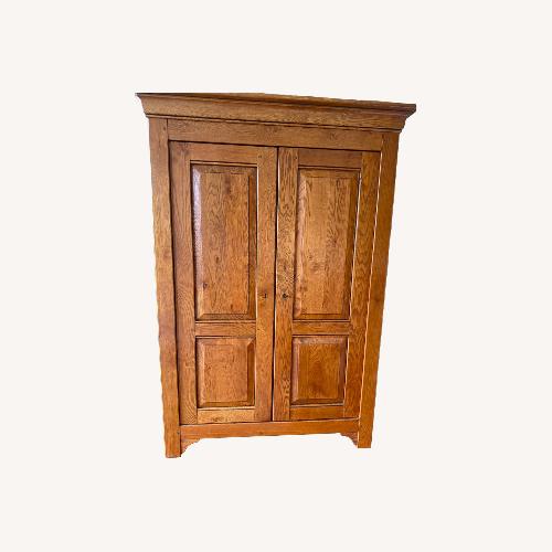 Used Oak Armoire for sale on AptDeco