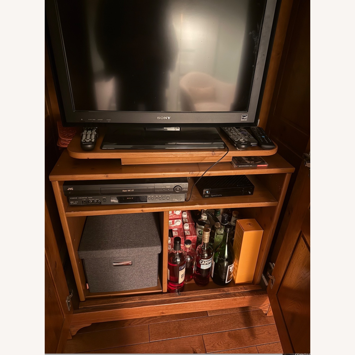 Oak Armoire - image-1