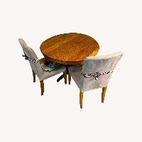 Vintage/Antique Natural Wood Dining Chairs