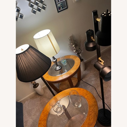 Used Vintage/Antique Natural Wood Side Tables for sale on AptDeco