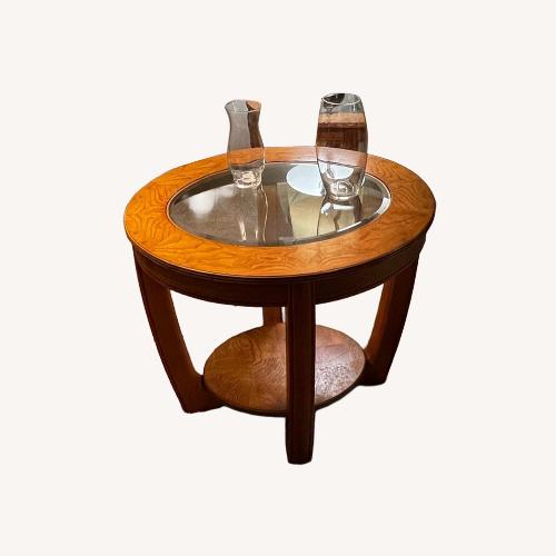 Used Vintage/Antique Natural Wood Side Tables for sale on AptDeco