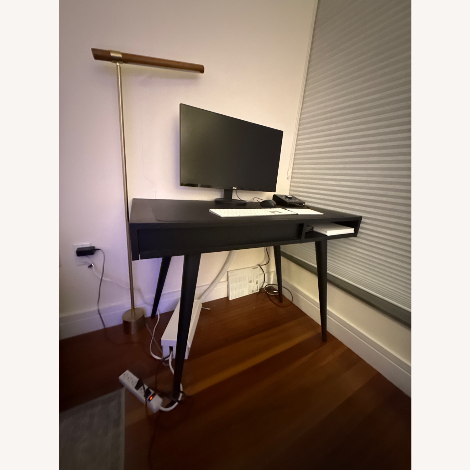 Design Within Reach Celine Desk Black Wood Desk - image-2