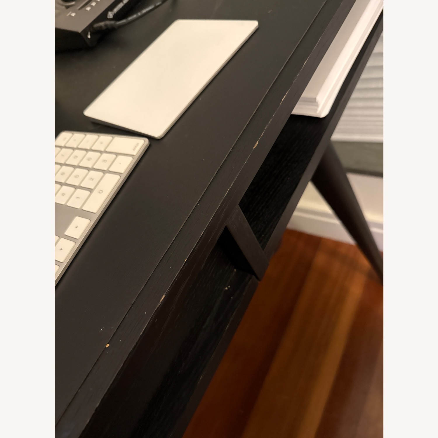 Design Within Reach Celine Desk Black Wood Desk - image-4