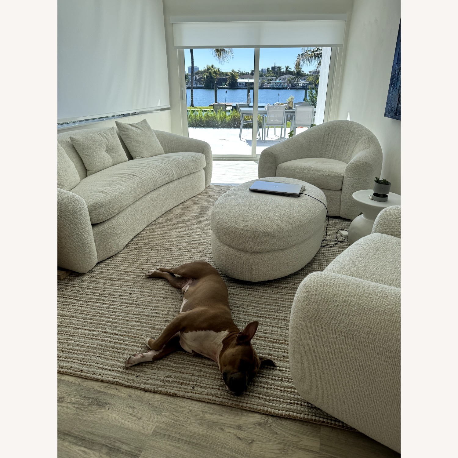 City Furniture Kaya White Boucle Sofa  - image-1