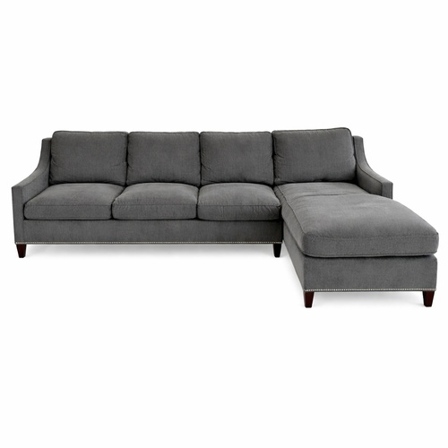 Used Custom CS Modern Grey Sectional for sale on AptDeco