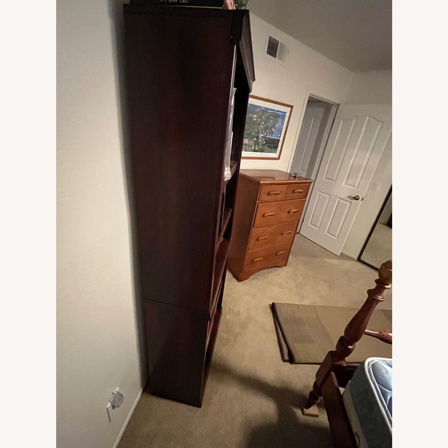 Dark Brown Bookcase - image-1