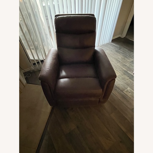 Used Dark Brown Recliner for sale on AptDeco
