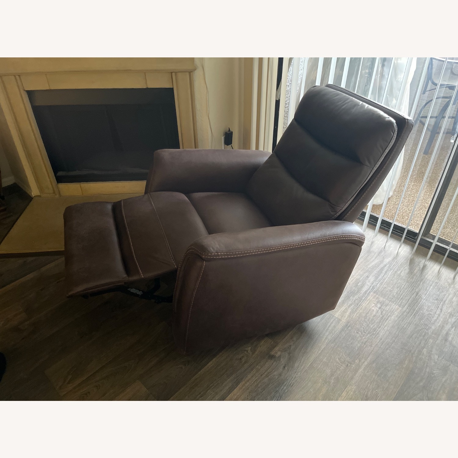 Dark Brown Recliner - image-4