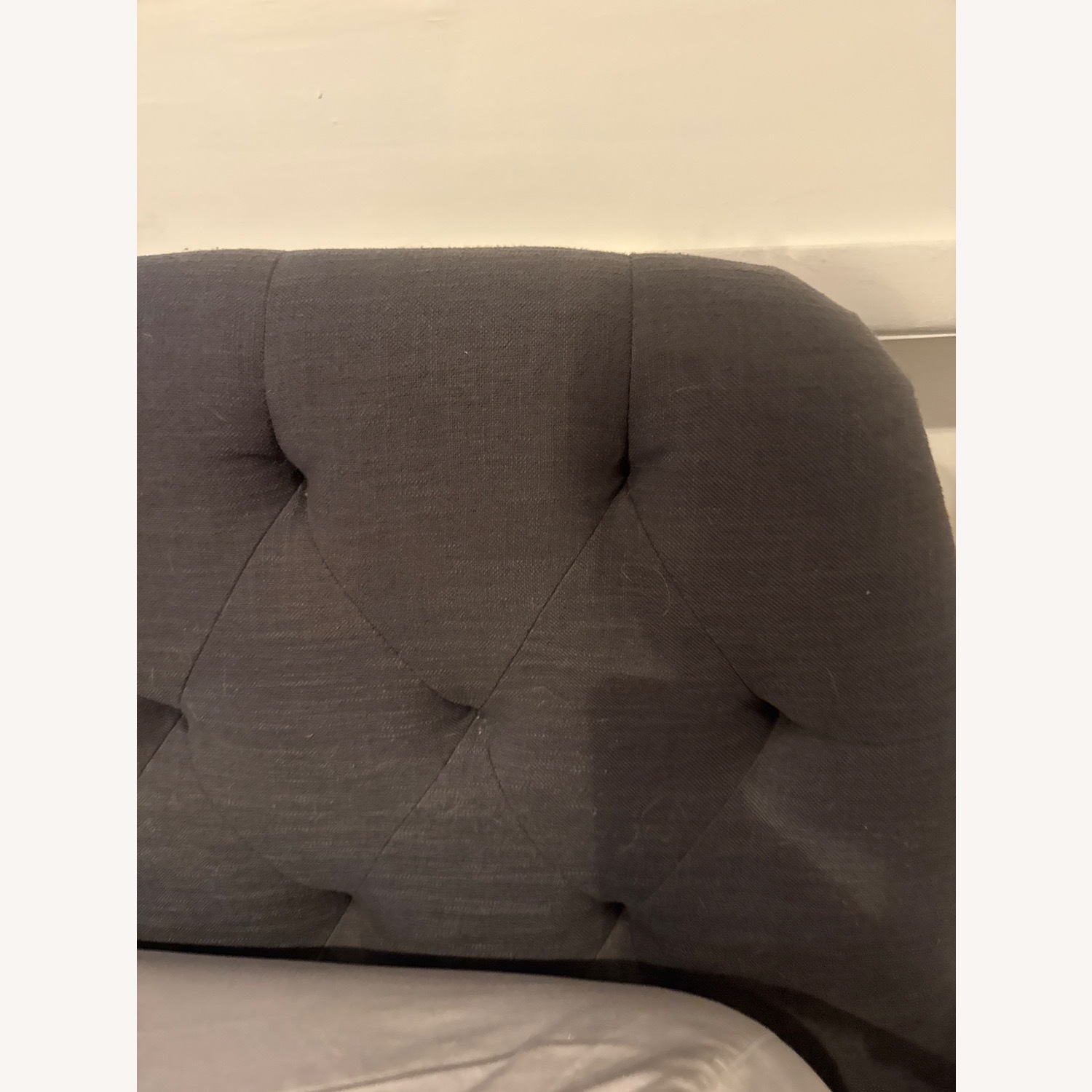 CB2 Seraphina Dark Gray King Bed - image-3