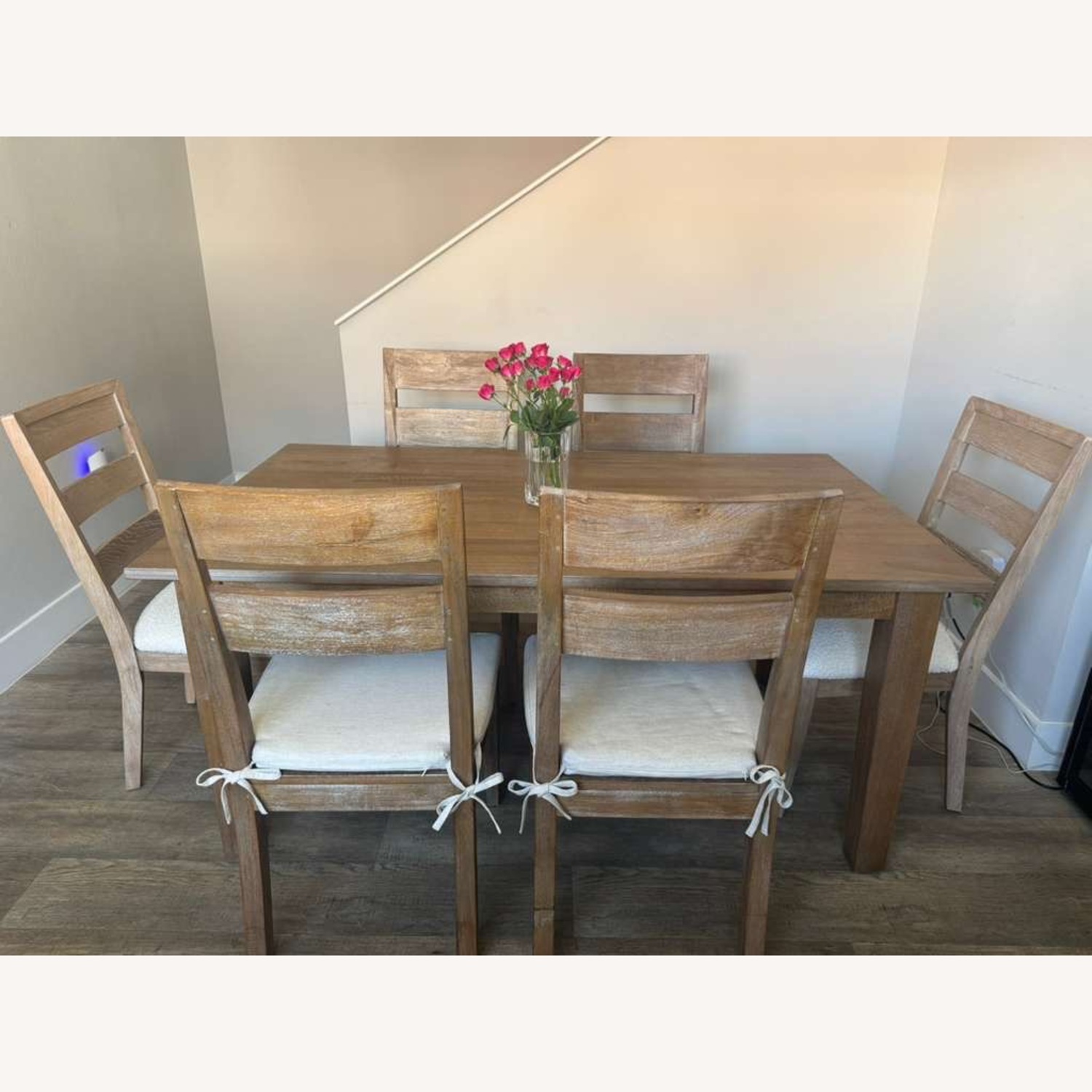 Crate & Barrel Natural Wood Dining Sets - image-6