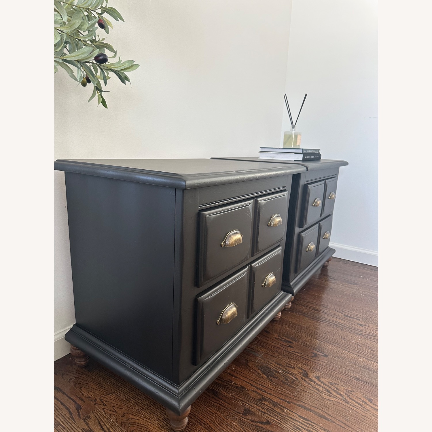 Apothecary Style Pair of Nightstands  - image-3