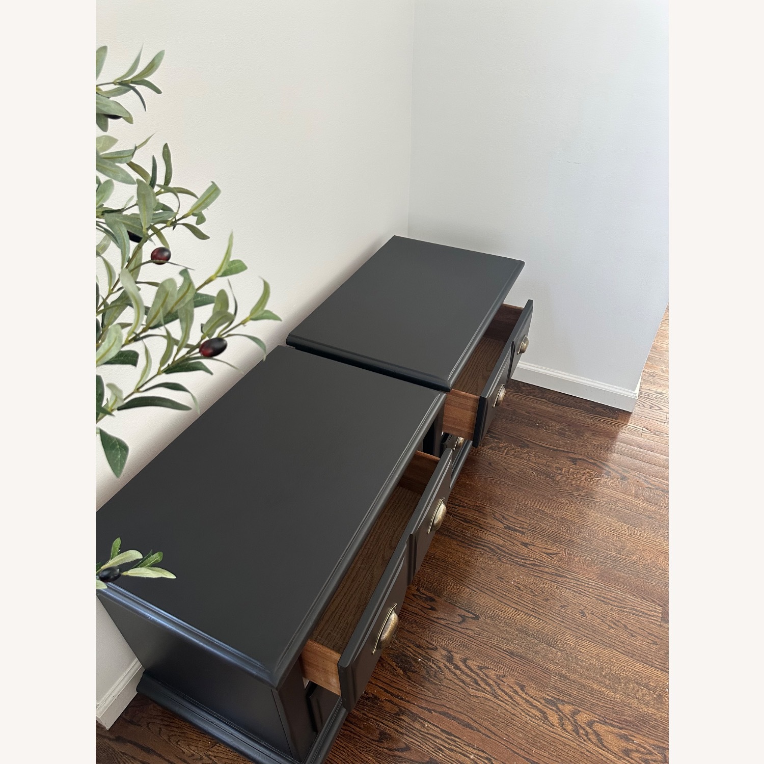 Apothecary Style Pair of Nightstands  - image-5