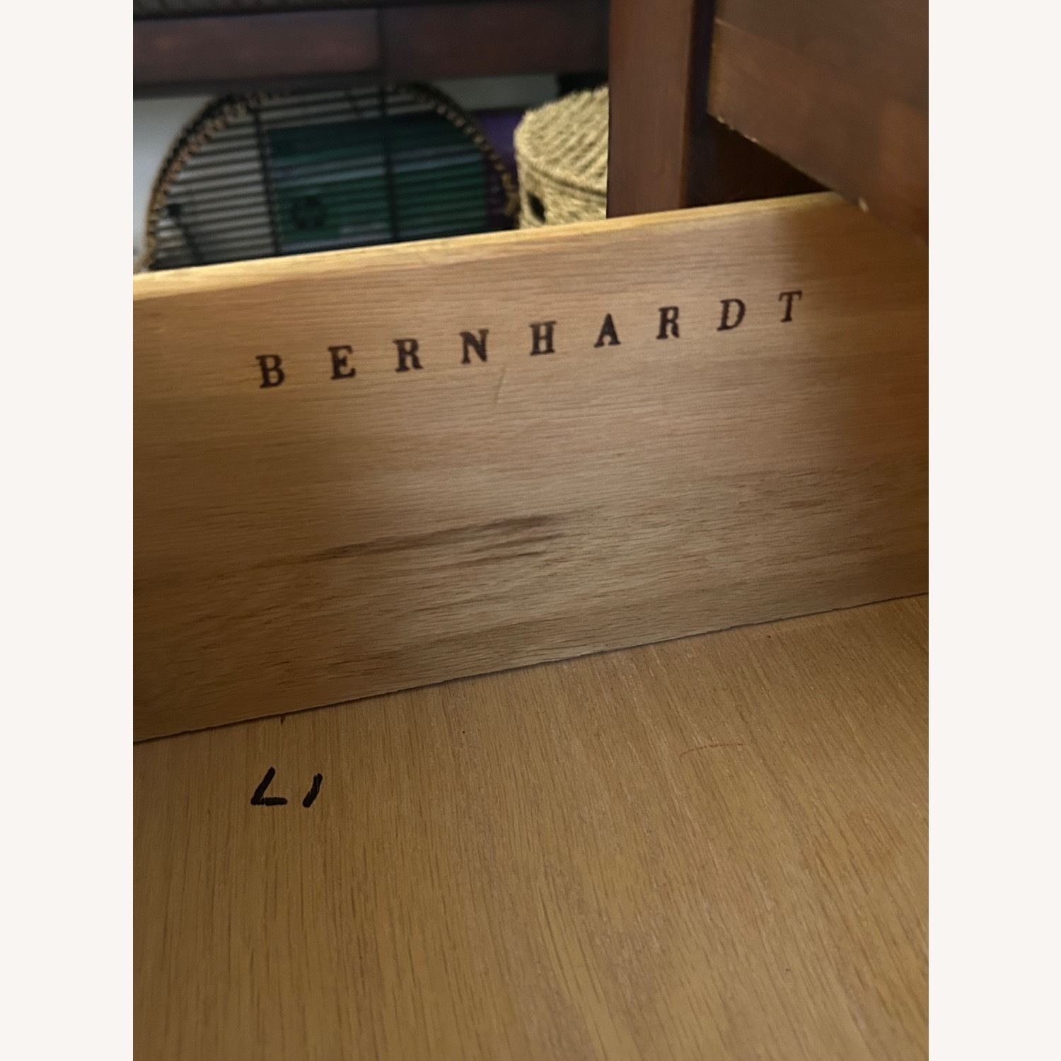 Bernhardt Dark Brown Wood Dresser - image-3