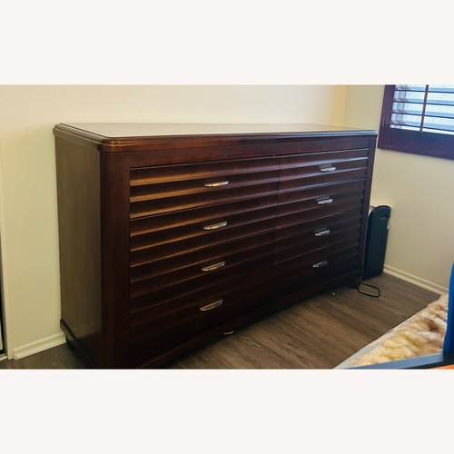 Used Bernhardt Dark Brown Wood Dresser for sale on AptDeco