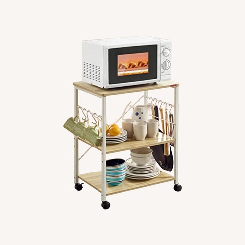 Used Walmart Mr IRONSTONE 3-Tier Storage Cart for sale on AptDeco