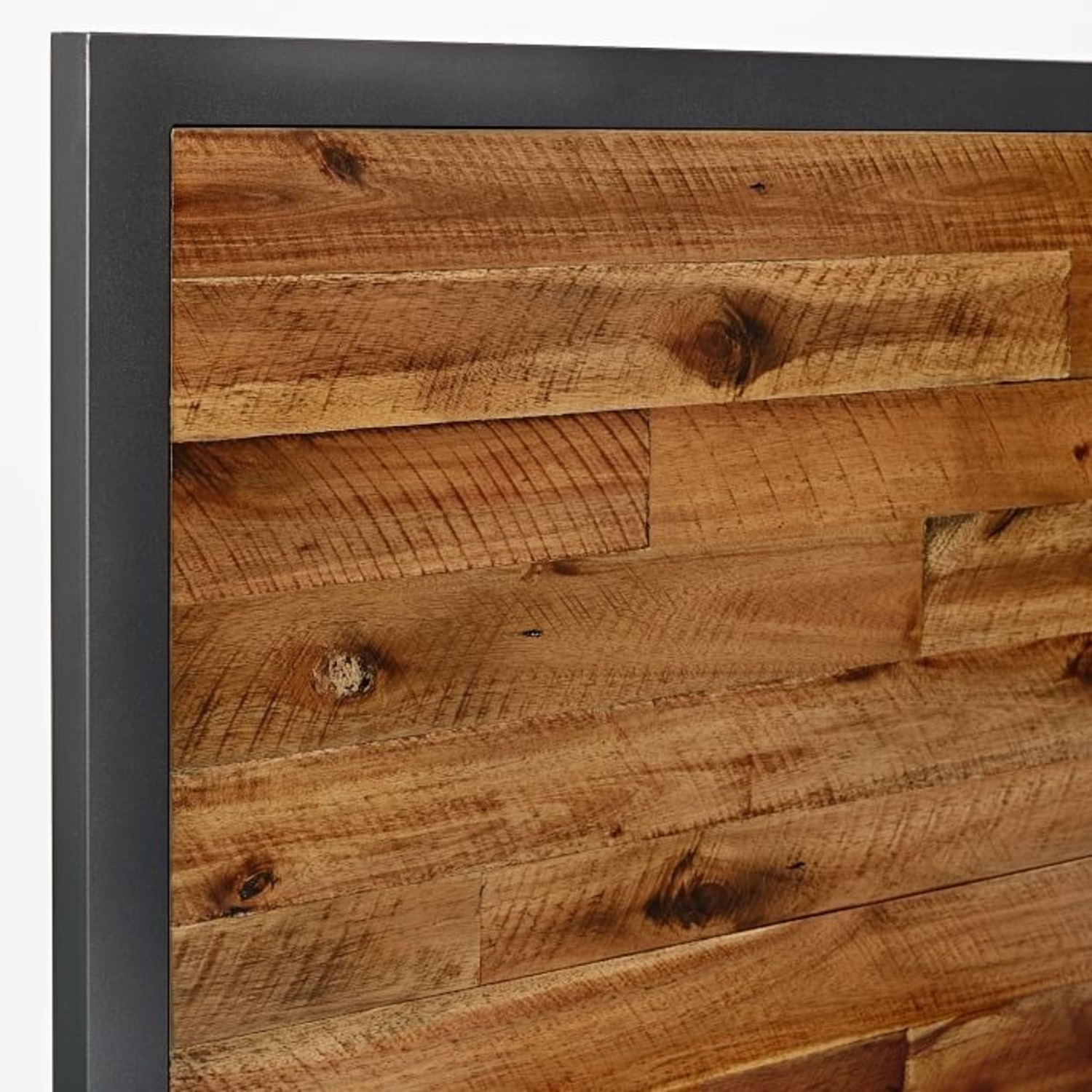 West Elm Logan Natural Wood King Bed - image-2