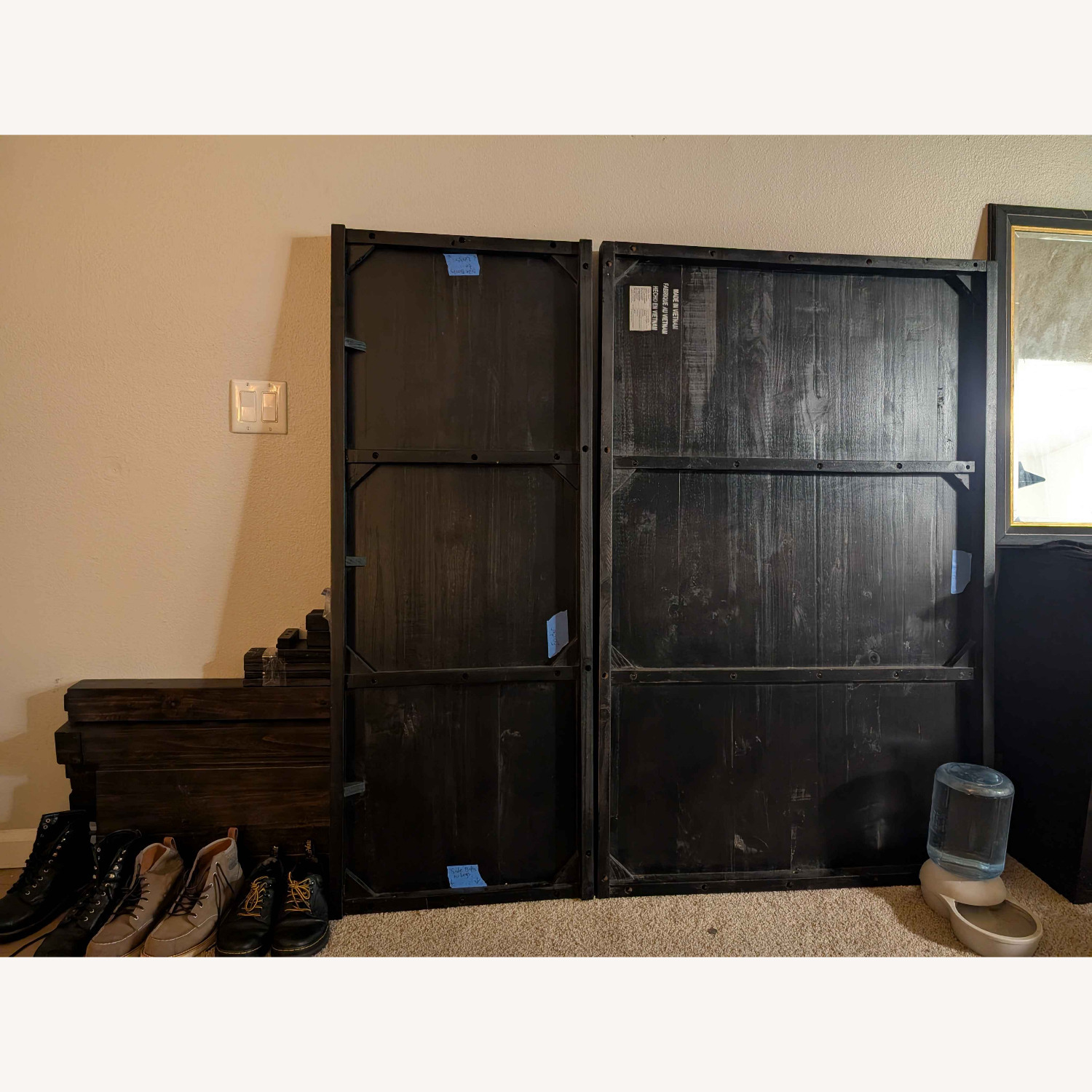 Magnussen Dark Brown Queen Canopy Bed - image-2