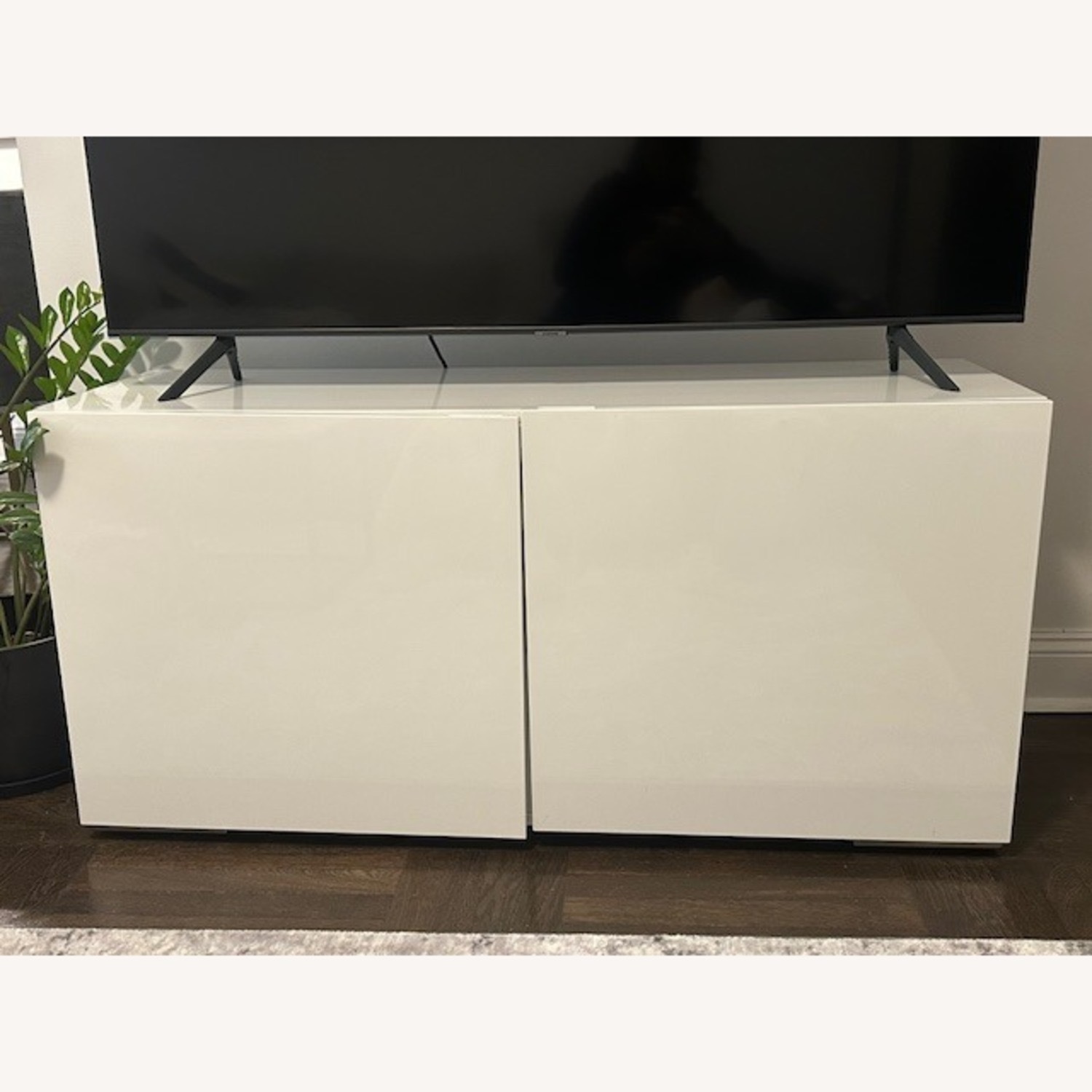 CB2 White Media Storage - image-7