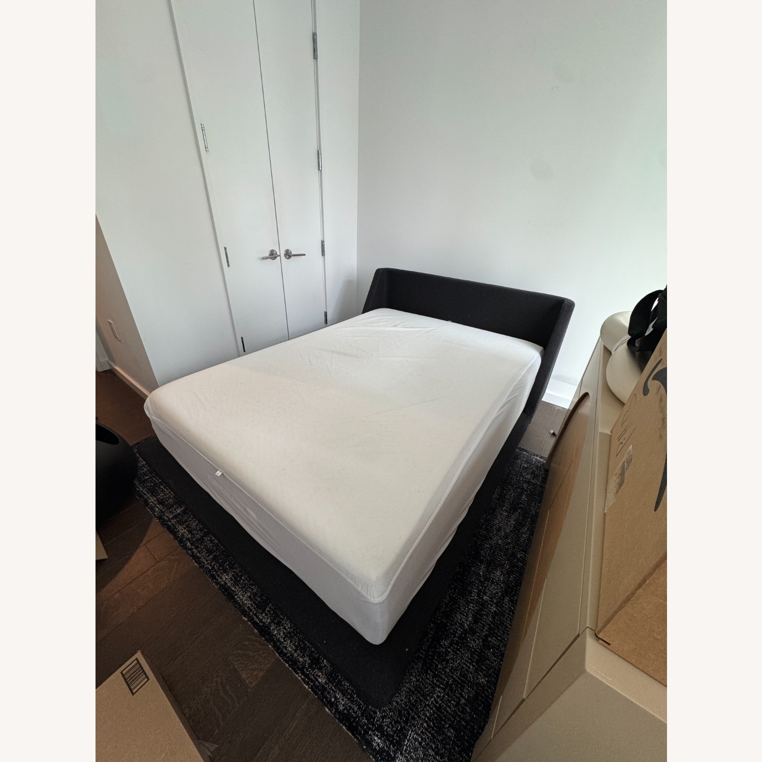 Blu Dot Nook Bed Full Size in Charcoal - image-6