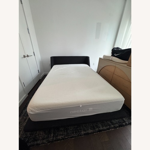 Used Blu Dot Nook Bed Full Size in Charcoal for sale on AptDeco